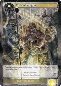 Image for Pride of Knights (The Twilight Wanderer) (TTW-014) - Force of Will