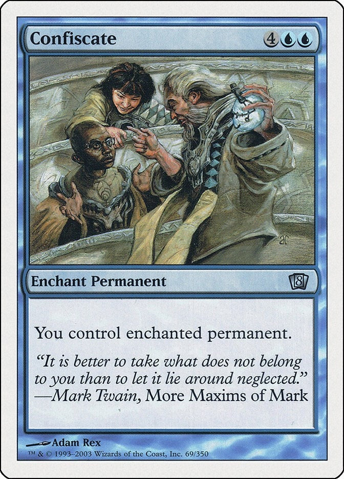 Image for Confiscate (8th Edition) (69) - Magic: The Gathering
