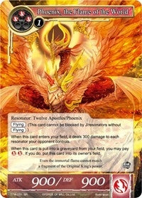 Image for Phoenix, the Flame of the World (The Twilight Wanderer) (TTW-031) - Force of Will