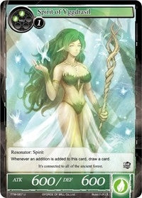 Image for Spirit of Yggdrasil (The Twilight Wanderer) (TTW-067) - Force of Will
