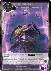 Image for Barrier of Shadows (The Twilight Wanderer) (TTW-073) - Force of Will