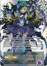 Image for Girl in Twilight Garb // Dark Alice, Maiden of Slaughter (Full Art) (The Twilight Wanderer) (TTW-076/J) - Force of Will