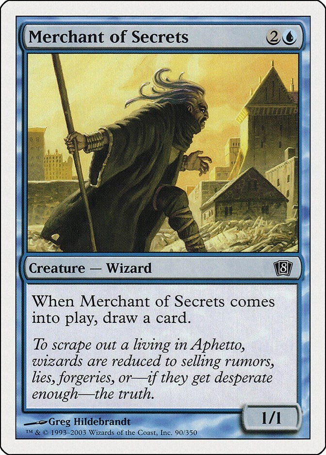 Image for Merchant of Secrets (8th Edition) (90) - Magic: The Gathering