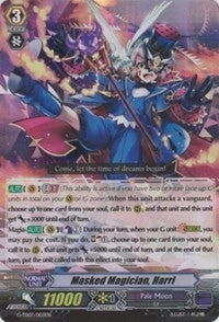 Image for Masked Magician, Harri (RRR Foil) (G-TD07: Illusionist of the Crescent Moon) (G-TD07/003EN) - Cardfight Vanguard