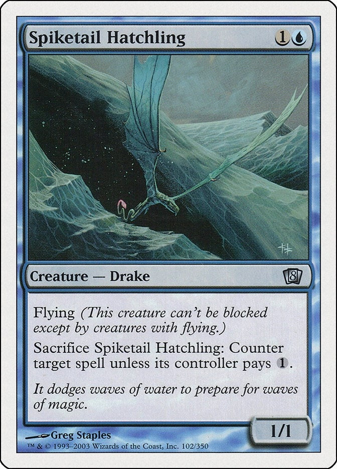 Image for Spiketail Hatchling (8th Edition) (102) - Magic: The Gathering