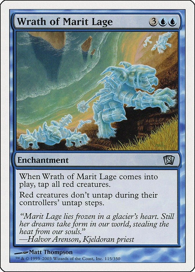 Image for Wrath of Marit Lage (8th Edition) (115) - Magic: The Gathering