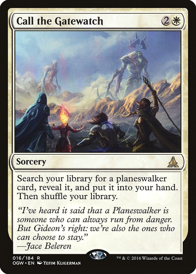 Image for Call the Gatewatch (Oath of the Gatewatch) (16) - Magic: The Gathering
