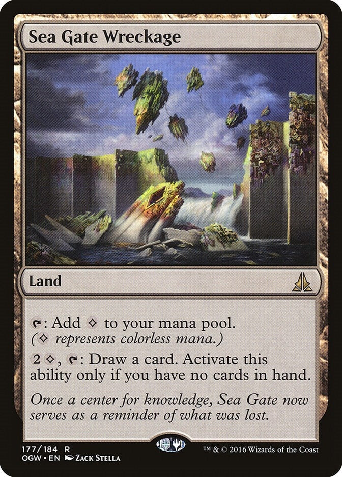Image for Sea Gate Wreckage (Oath of the Gatewatch) (177) - Magic: The Gathering