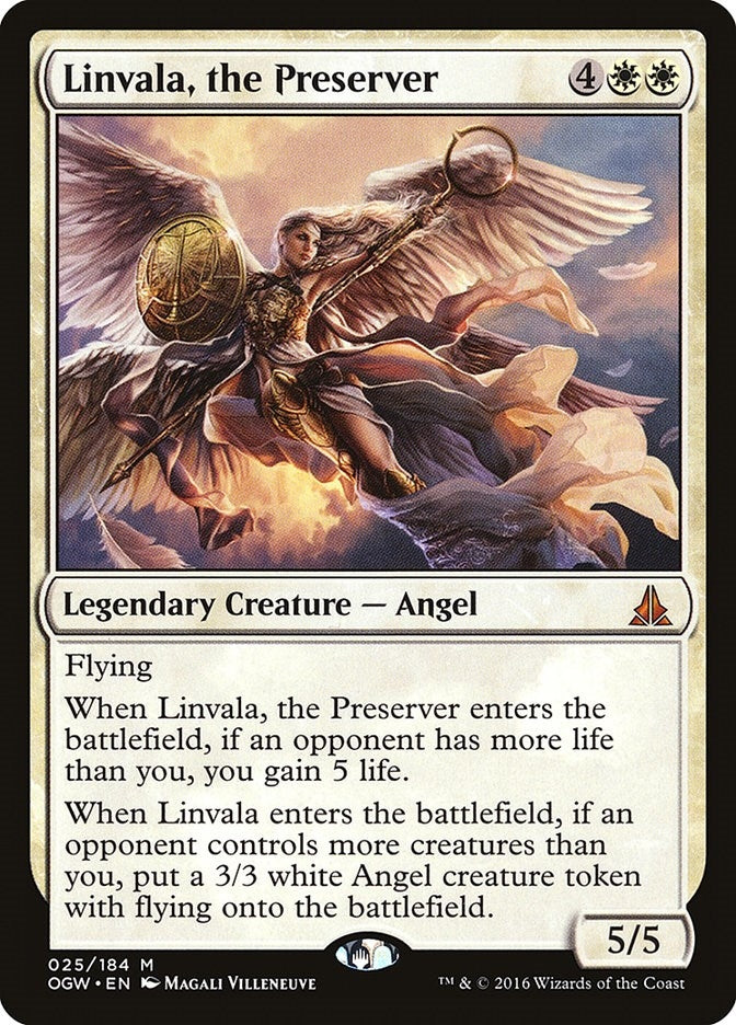Image for Linvala, the Preserver (Oath of the Gatewatch) (25) - Magic: The Gathering