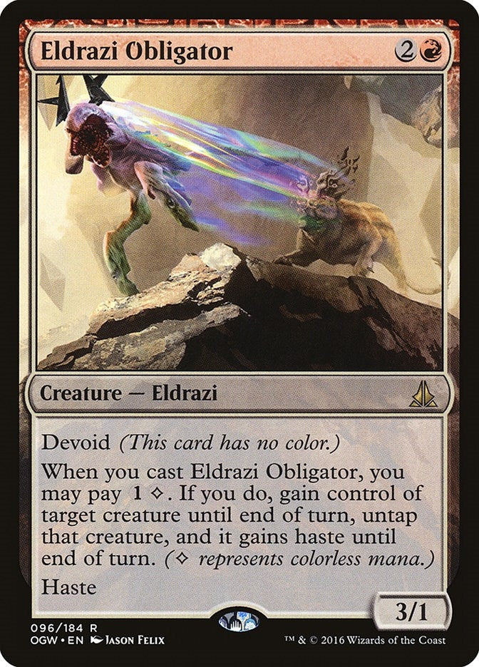 Image for Eldrazi Obligator (Oath of the Gatewatch) (96) - Magic: The Gathering