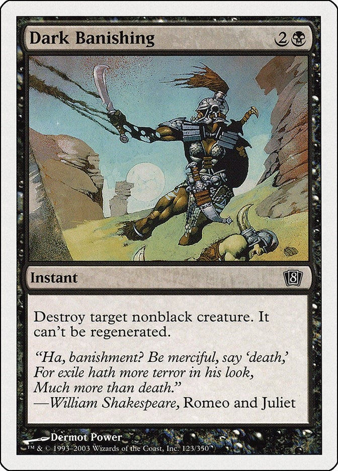 Image for Dark Banishing (8th Edition) (123) - Magic: The Gathering