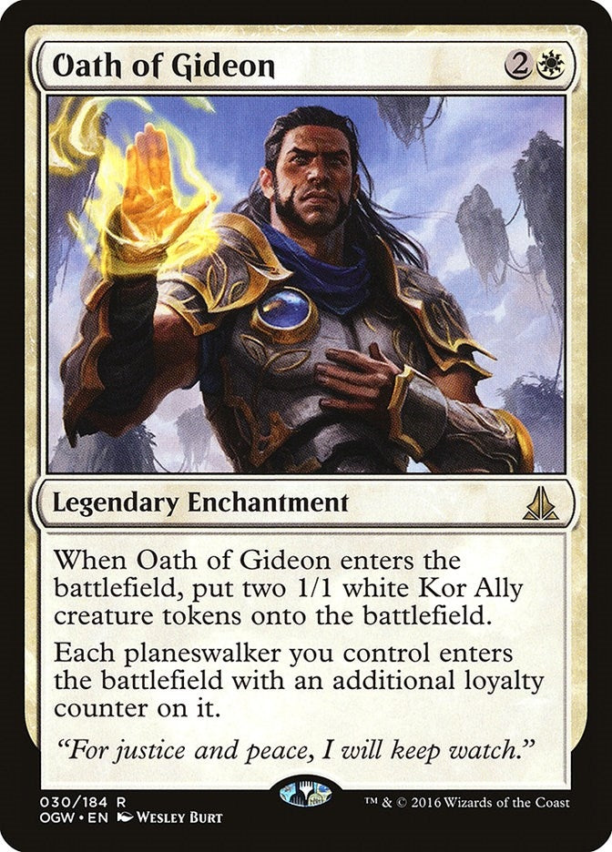 Image for Oath of Gideon (Oath of the Gatewatch) (30) - Magic: The Gathering