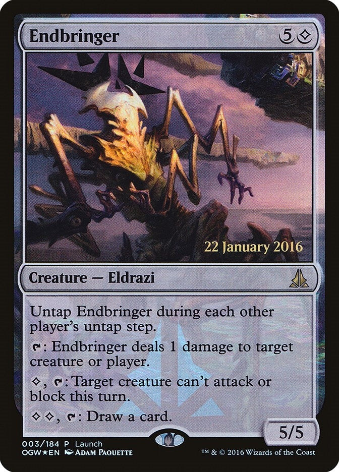 Image for Endbringer (Launch Party & Release Event Promos) (3) - Magic: The Gathering