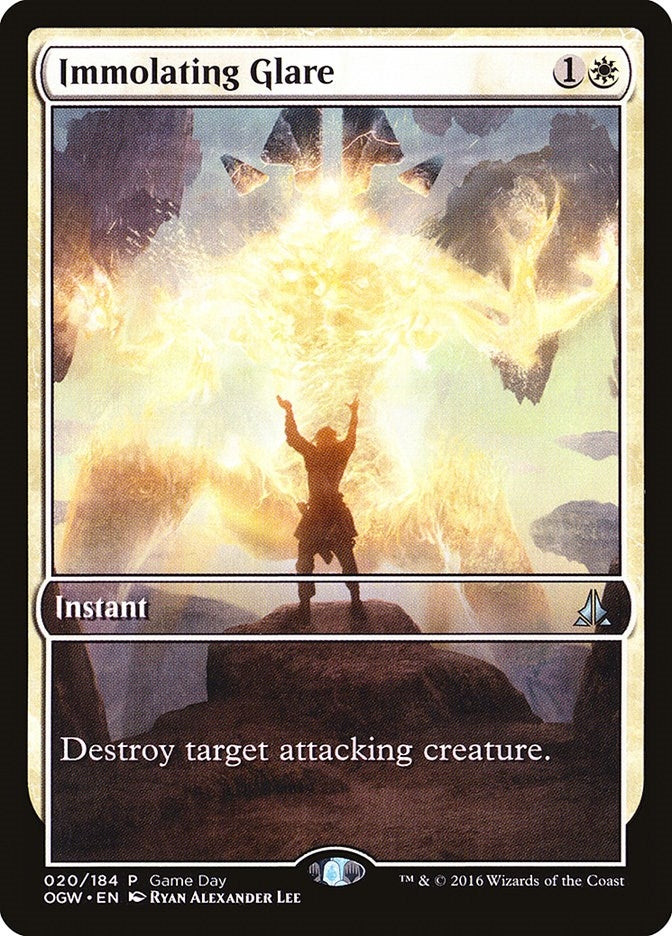 Image for Immolating Glare (Game Day & Store Championship Promos) (20) - Magic: The Gathering