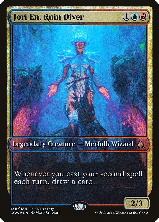 Image for Jori En, Ruin Diver (Game Day & Store Championship Promos) (155) - Magic: The Gathering