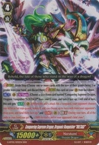 Image for Conquering Supreme Dragon, Dragonic Vanquisher "VOLTAGE" (Moonlit Dragonfang) (G-BT05/005EN) - Cardfight Vanguard