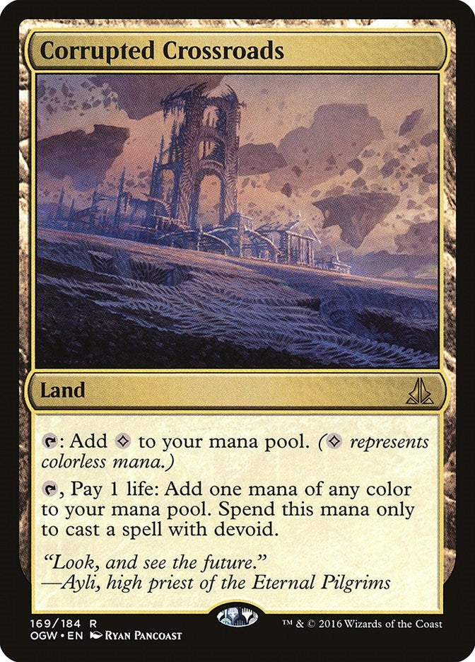 Image for Corrupted Crossroads (Oath of the Gatewatch) (169) - Magic: The Gathering