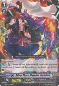 Image for Silver Thorn Matador, Maddock (Moonlit Dragonfang) (G-BT05/039EN) - Cardfight Vanguard