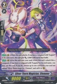 Image for Silver Thorn Magician, Clemens (Moonlit Dragonfang) (G-BT05/080EN) - Cardfight Vanguard