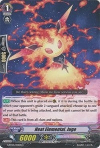 Image for Heat Elemental, Juge (Moonlit Dragonfang) (G-BT05/104EN) - Cardfight Vanguard