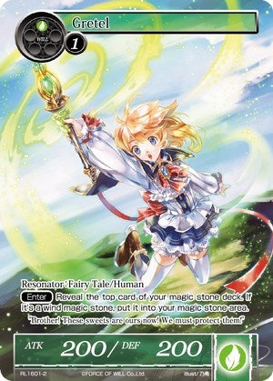 Image for Gretel (Promo Cards) (RL1601-2) - Force of Will