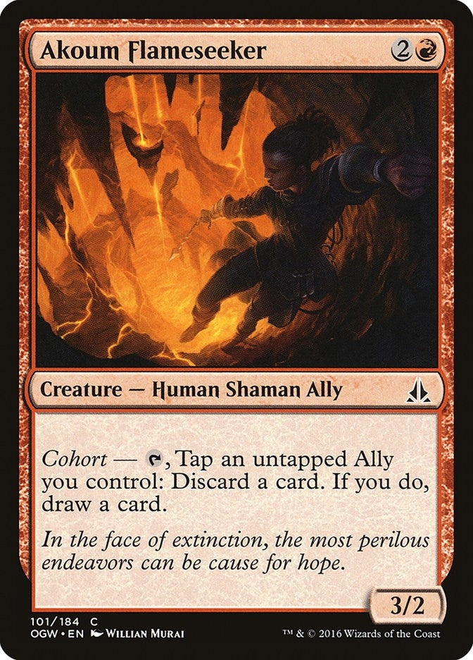 Image for Akoum Flameseeker (Oath of the Gatewatch) (101) - Magic: The Gathering