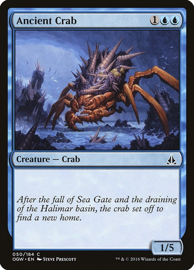 Image for Ancient Crab (Oath of the Gatewatch) (50) - Magic: The Gathering
