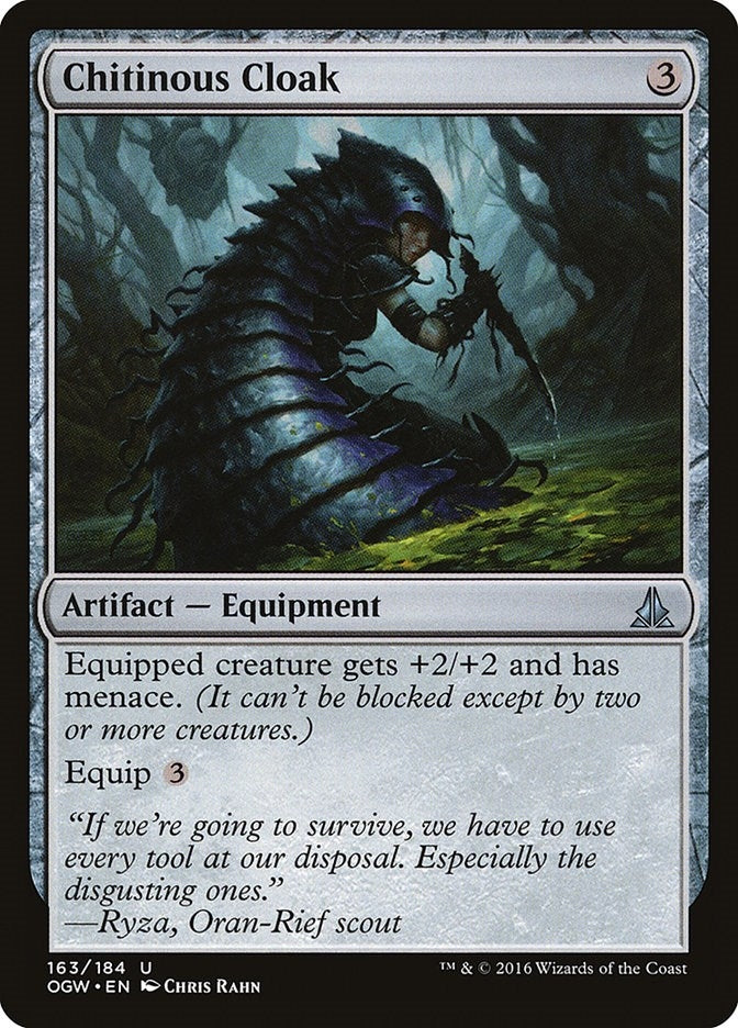 Image for Chitinous Cloak (Oath of the Gatewatch) (163) - Magic: The Gathering
