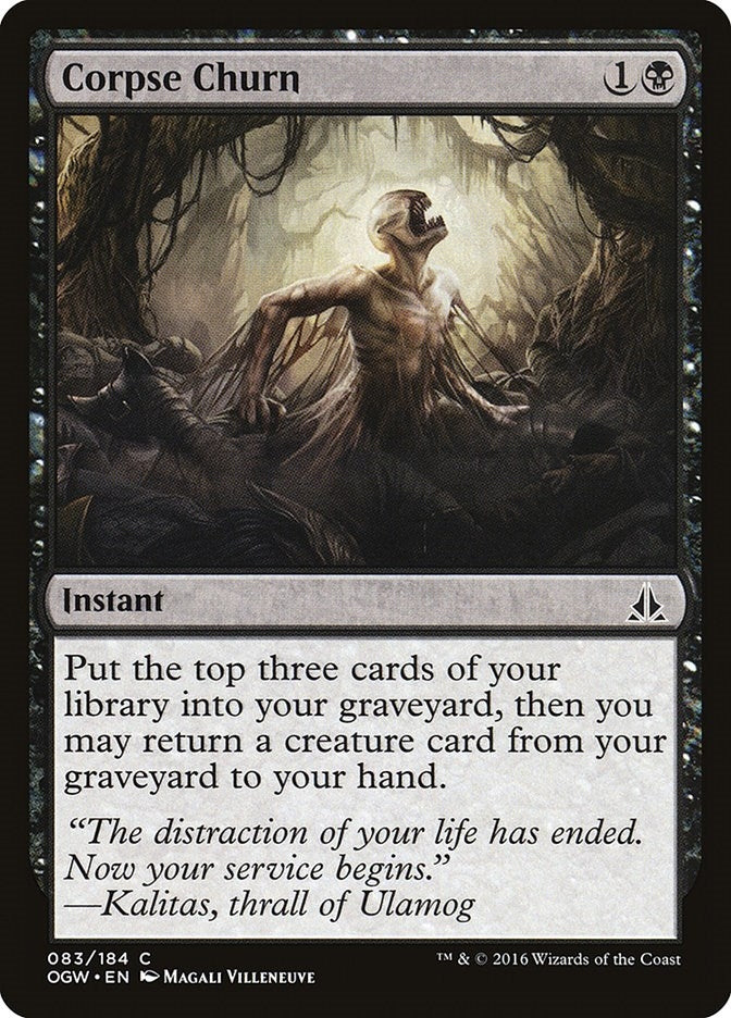 Image for Corpse Churn (Oath of the Gatewatch) (83) - Magic: The Gathering
