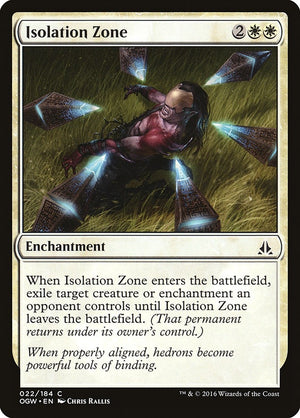 Image for Isolation Zone (Oath of the Gatewatch) (22) - Magic: The Gathering