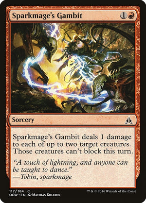 Image for Sparkmage's Gambit (Oath of the Gatewatch) (117) - Magic: The Gathering