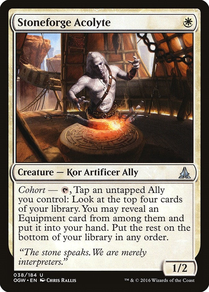 Image for Stoneforge Acolyte (Oath of the Gatewatch) (38) - Magic: The Gathering