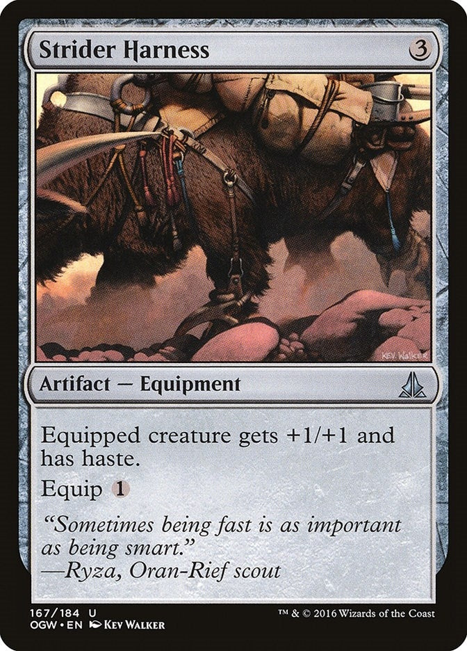Image for Strider Harness (Oath of the Gatewatch) (167) - Magic: The Gathering