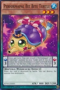 Image for Performapal Bit Bite Turtle (Breakers of Shadow) (BOSH-EN005) - YuGiOh
