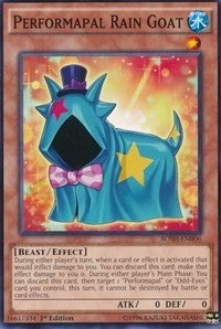 Image for Performapal Rain Goat (Breakers of Shadow) (BOSH-EN006) - YuGiOh