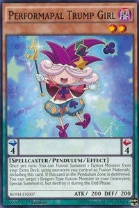 Image for Performapal Trump Girl (Breakers of Shadow) (BOSH-EN007) - YuGiOh