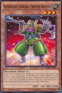 Image for Superheavy Samurai Prepped Defense (Breakers of Shadow) (BOSH-EN009) - YuGiOh