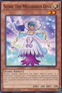 Image for Score the Melodious Diva (Breakers of Shadow) (BOSH-EN013) - YuGiOh