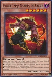 Image for Twilight Ninja Nichirin, the Chunin (Breakers of Shadow) (BOSH-EN016) - YuGiOh