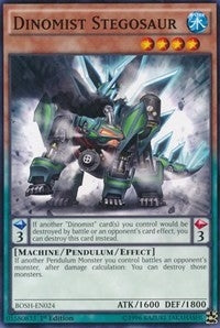 Image for Dinomist Stegosaur (Breakers of Shadow) (BOSH-EN024) - YuGiOh