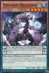 Image for Dinomist Brachion (Breakers of Shadow) (BOSH-EN027) - YuGiOh