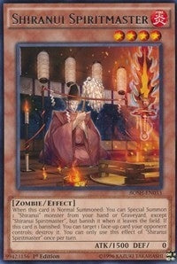 Image for Shiranui Spiritmaster (Breakers of Shadow) (BOSH-EN033) - YuGiOh