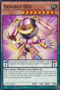 Image for Deskbot 008 (Breakers of Shadow) (BOSH-EN040) - YuGiOh