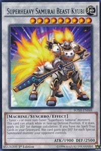 Image for Superheavy Samurai Beast Kyubi (Breakers of Shadow) (BOSH-EN048) - YuGiOh
