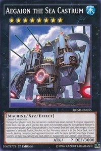 Image for Aegaion the Sea Castrum (Breakers of Shadow) (BOSH-EN055) - YuGiOh