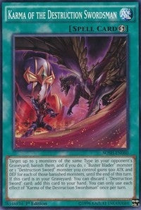 Image for Karma of the Destruction Swordsman (Breakers of Shadow) (BOSH-EN060) - YuGiOh
