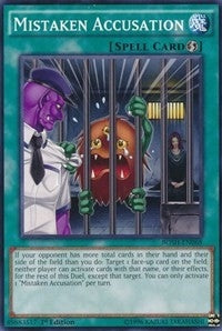 Image for Mistaken Accusation (Breakers of Shadow) (BOSH-EN068) - YuGiOh