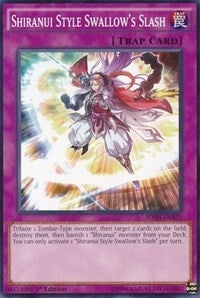 Image for Shiranui Style Swallow's Slash (Breakers of Shadow) (BOSH-EN075) - YuGiOh