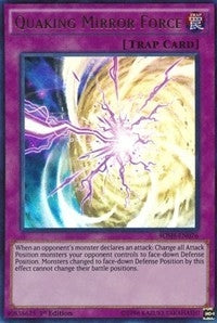 Image for Quaking Mirror Force (Breakers of Shadow) (BOSH-EN076) - YuGiOh