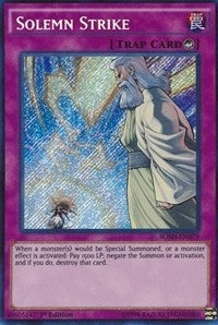 Image for Solemn Strike (Breakers of Shadow) (BOSH-EN079) - YuGiOh